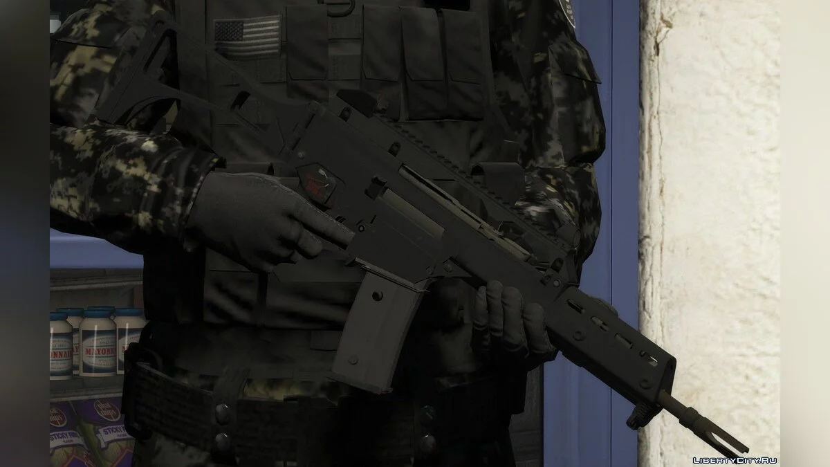 Новые текстуры для винтовки Heckler&Koch - G36 / GTA 5