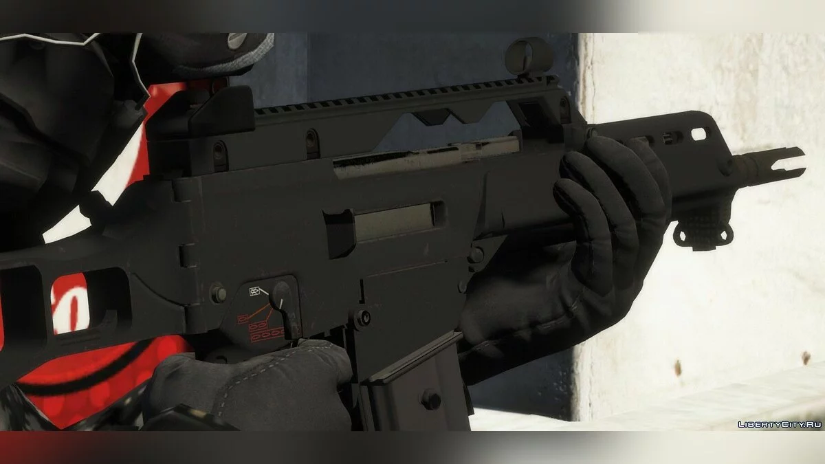 Новые текстуры для винтовки Heckler&Koch - G36 / GTA 5