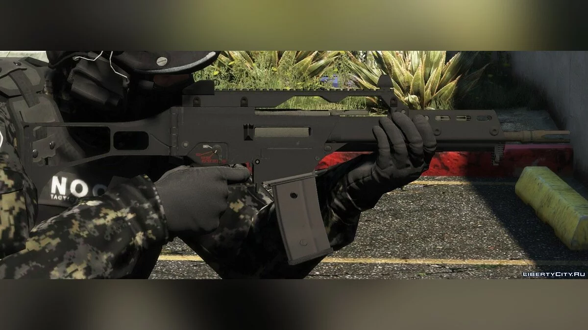 Новые текстуры для винтовки Heckler&Koch - G36 / GTA 5