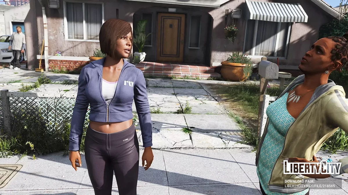 Улучшенные текстуры второстепенных персонажей / GTA 5