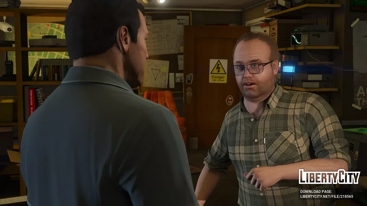 Улучшенные текстуры второстепенных персонажей / GTA 5