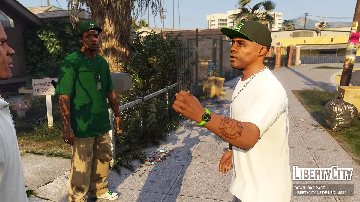 Улучшенные текстуры второстепенных персонажей / GTA 5