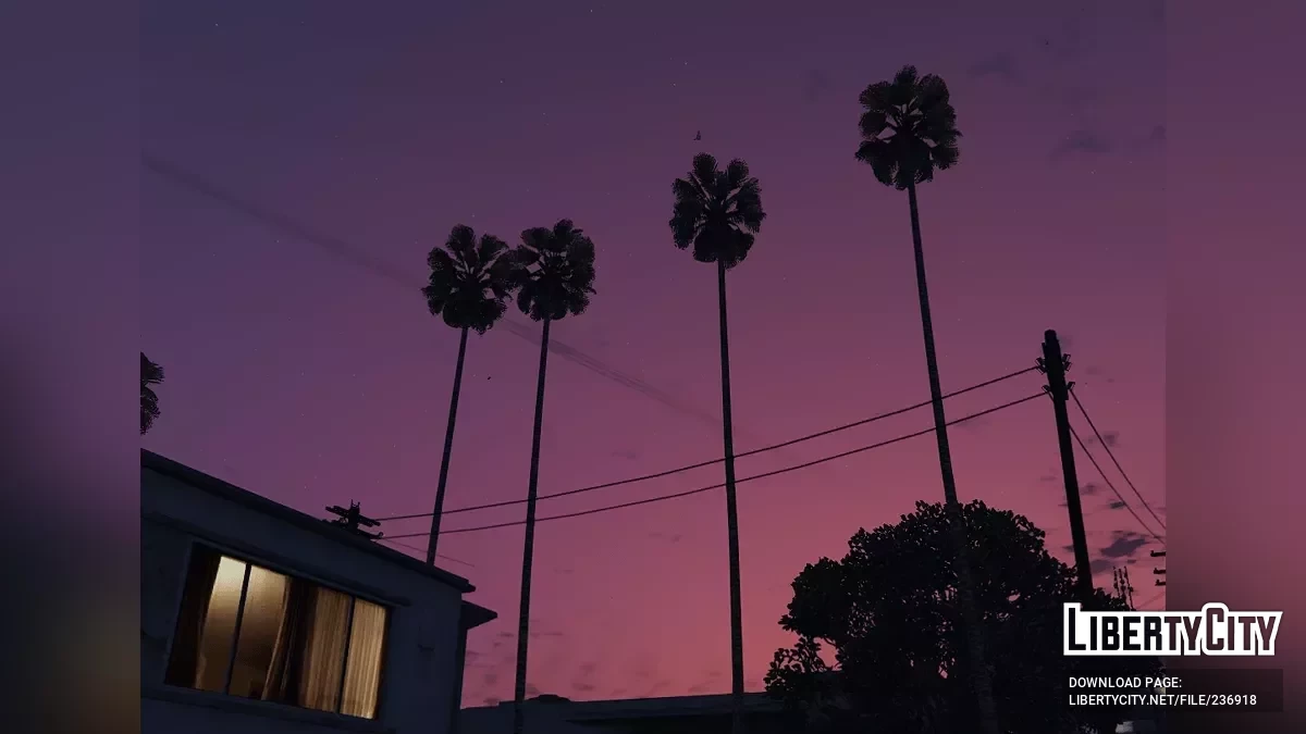 Пальмы с версий игры PS3 и Xbox 360 (Работает только на Legacy/ Working Only On Legacy) / GTA 5