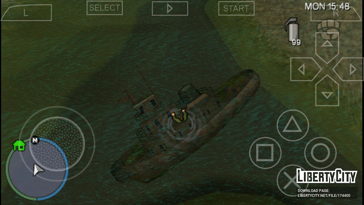 Обновленная вода / GTA Chinatown Wars