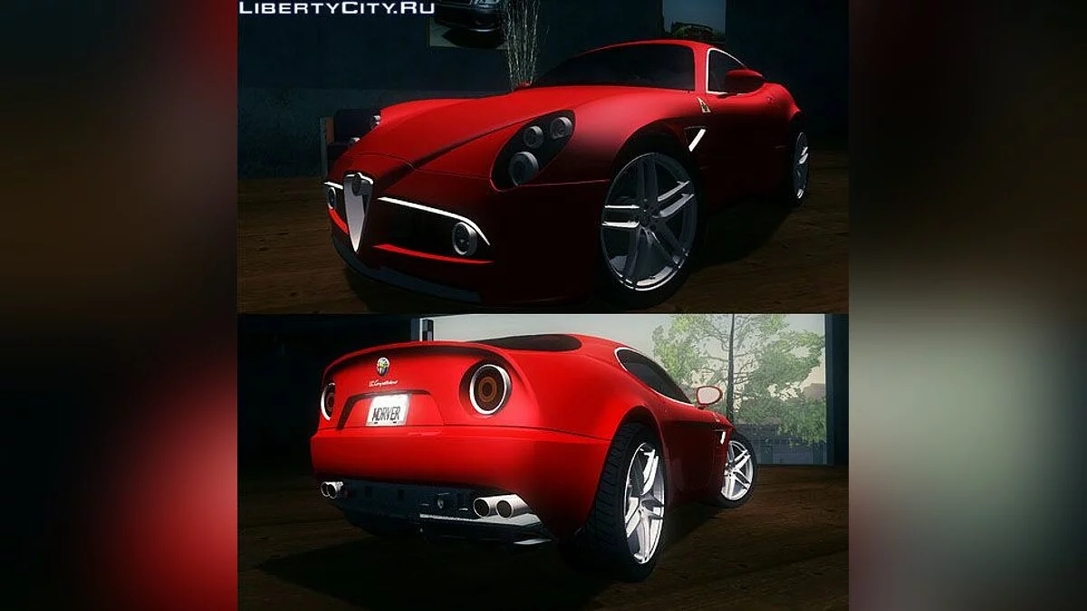 Alfa Romeo 8C Competizione / GTA San Andreas