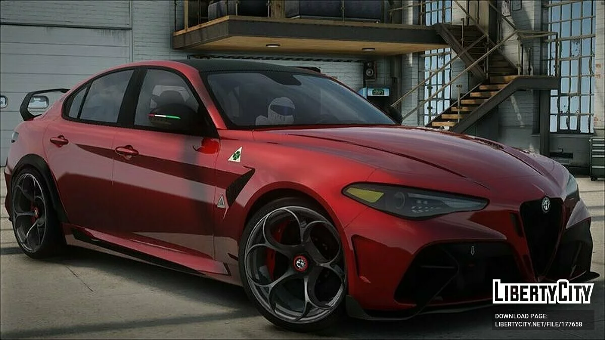 Alfa Romeo Giulia GTAm 2021 / GTA San Andreas