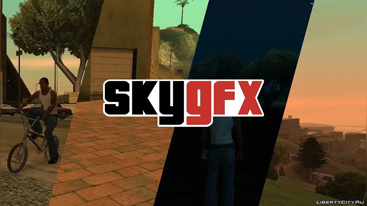 SkyGFX 4.0 для Слабых ПК / GTA San Andreas