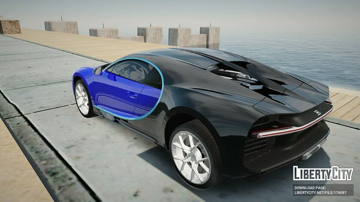 Bugatti Chiron / GTA San Andreas