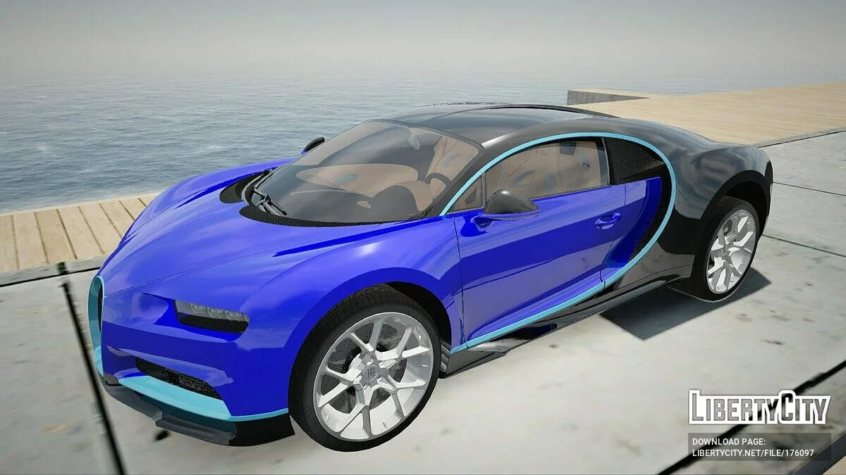 Bugatti Chiron / GTA San Andreas
