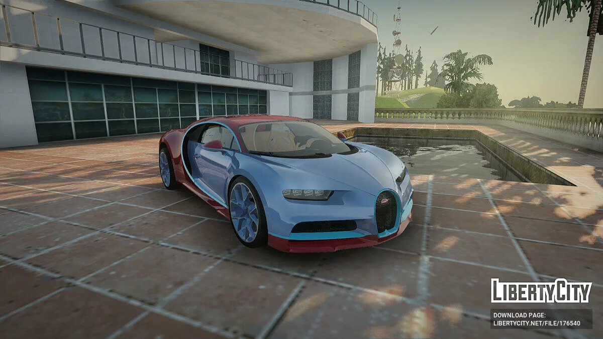 Bugatti Chiron / GTA San Andreas