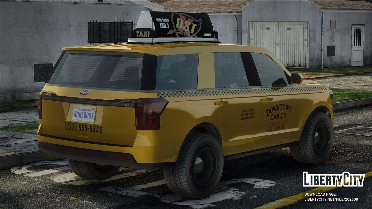 GTA 5 Vapid Aleutian Taxi / GTA San Andreas