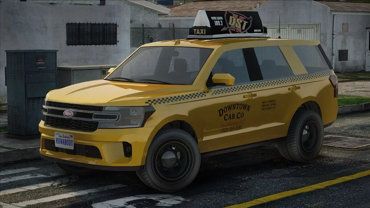 GTA 5 Vapid Aleutian Taxi / GTA San Andreas