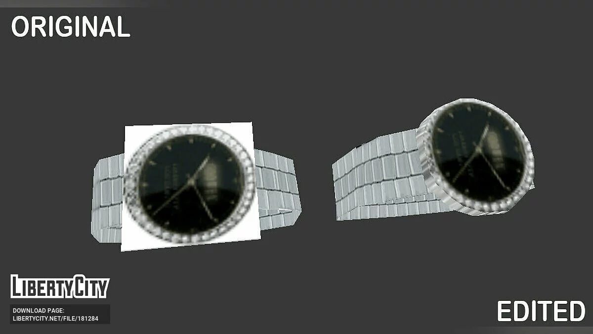 Исправленная модель часов / GTA San Andreas