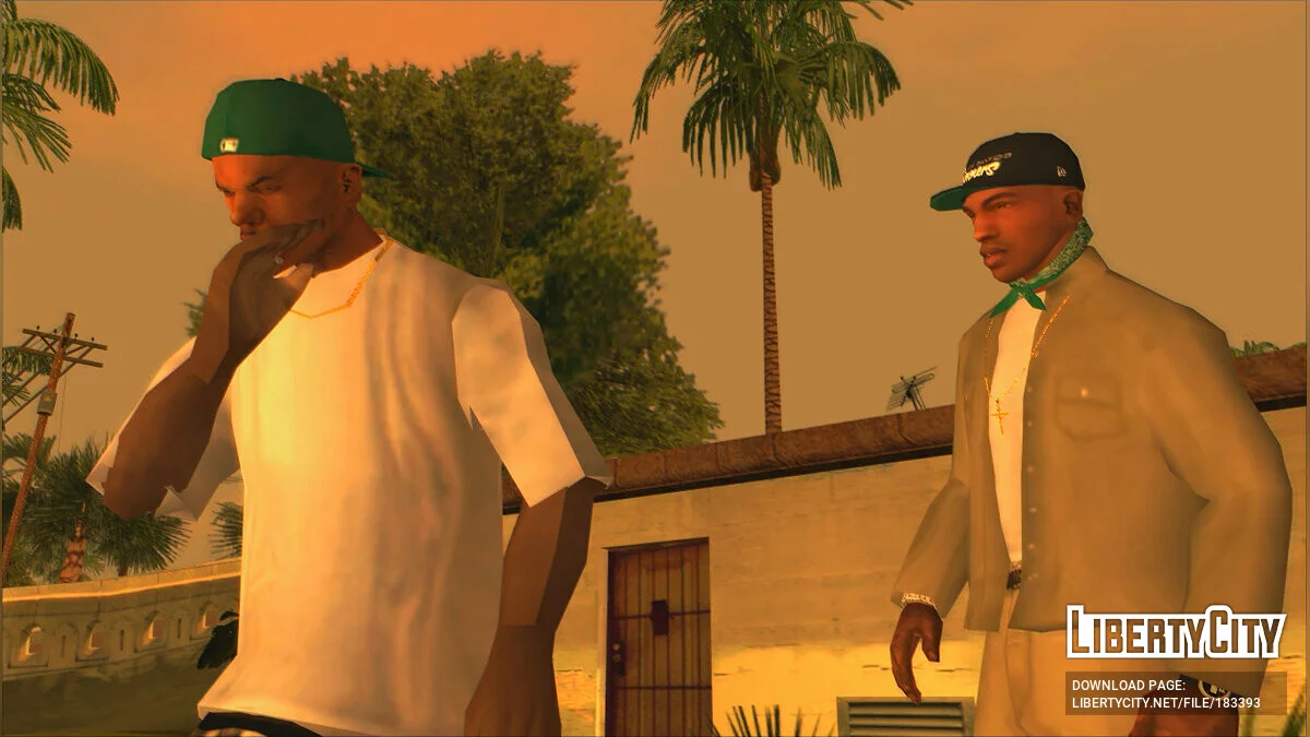 Бандана на шее / GTA San Andreas