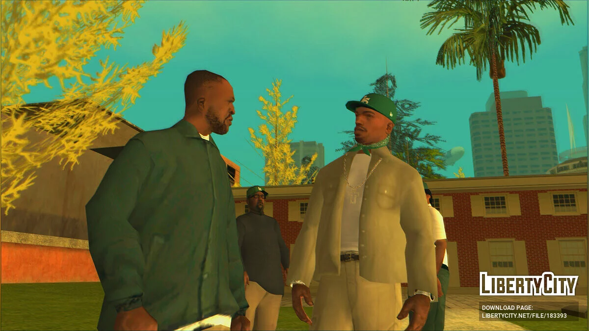 Бандана на шее / GTA San Andreas