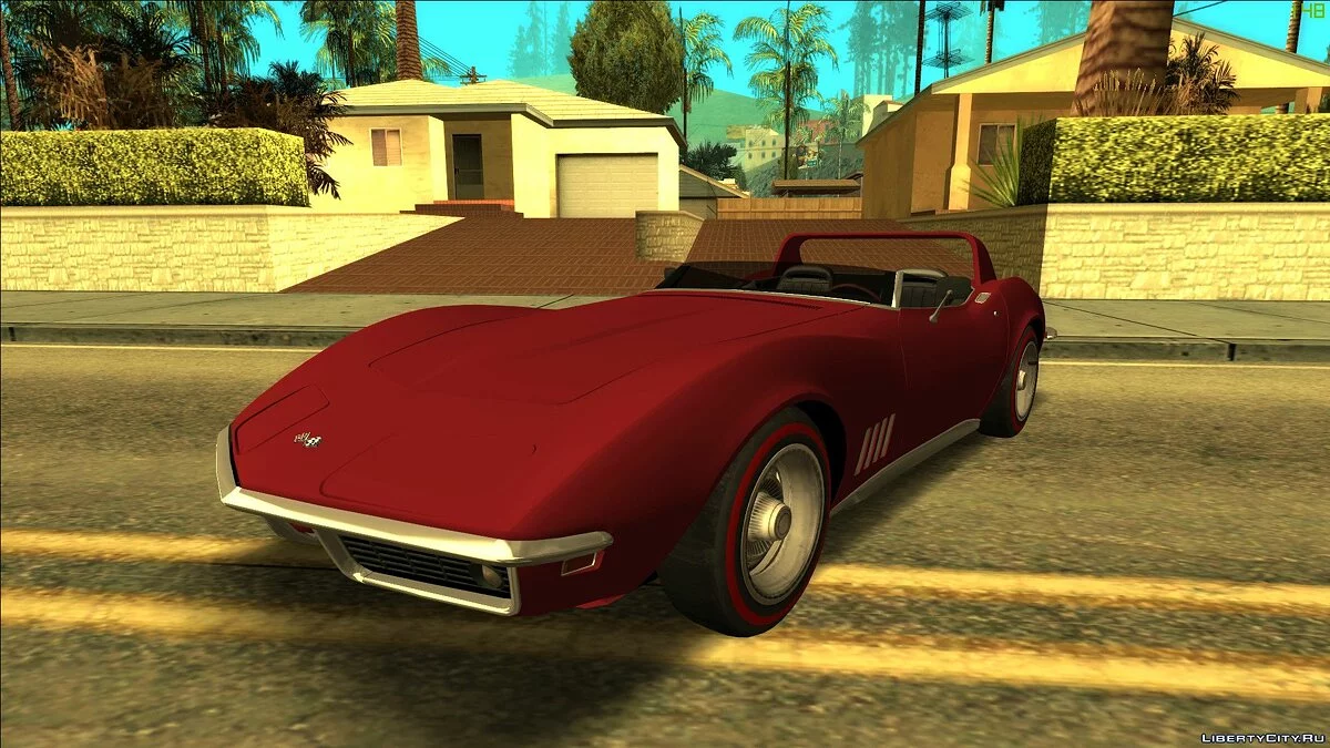 Chevrolet Corvette C3 Roadster Concept / GTA San Andreas