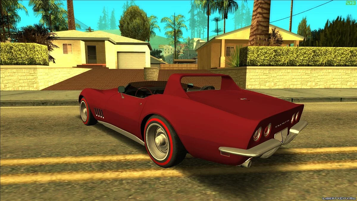 Chevrolet Corvette C3 Roadster Concept / GTA San Andreas