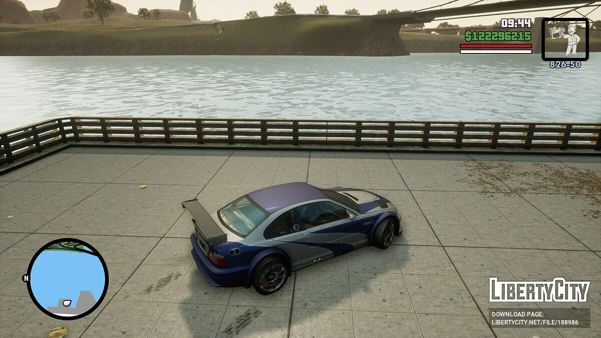 BMW M3 GTR (E46) из Need For Speed: Most Wanted (OLD) / GTA San Andreas: The Definitive Edition