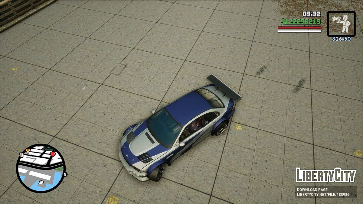 BMW M3 GTR (E46) из Need For Speed: Most Wanted (OLD) / GTA San Andreas: The Definitive Edition