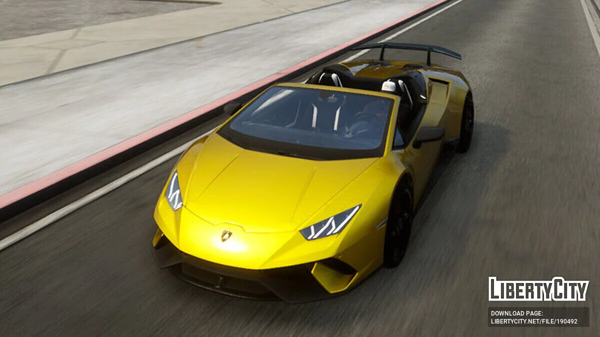 Lamborghini Huracan / GTA San Andreas: The Definitive Edition