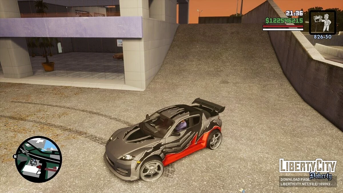 Mazda RX-8 из Need For Speed: Most Wanted (OLD) / GTA San Andreas: The Definitive Edition