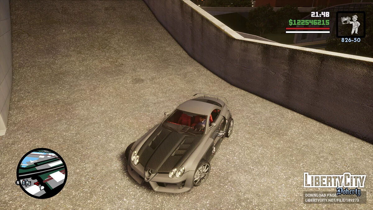Mercedes Benz SLR McLaren из Need for Speed: Most Wanted (OLD) / GTA San Andreas: The Definitive Edition