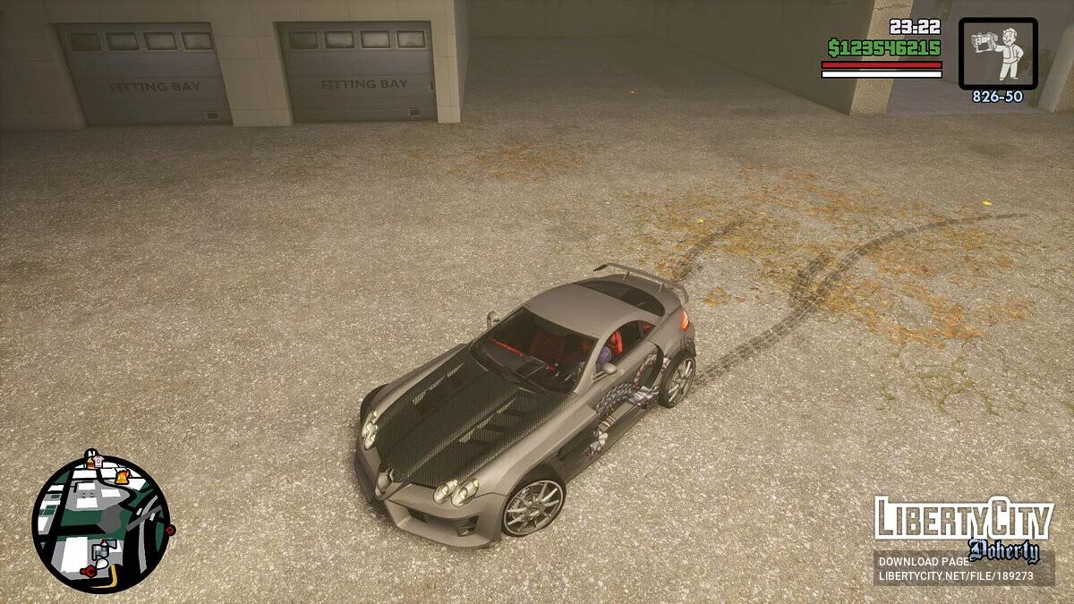 Mercedes Benz SLR McLaren из Need for Speed: Most Wanted (OLD) / GTA San Andreas: The Definitive Edition
