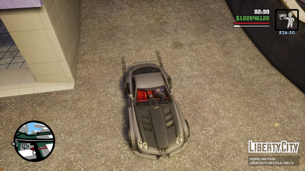 Mercedes Benz SLR McLaren из Need for Speed: Most Wanted (OLD) / GTA San Andreas: The Definitive Edition