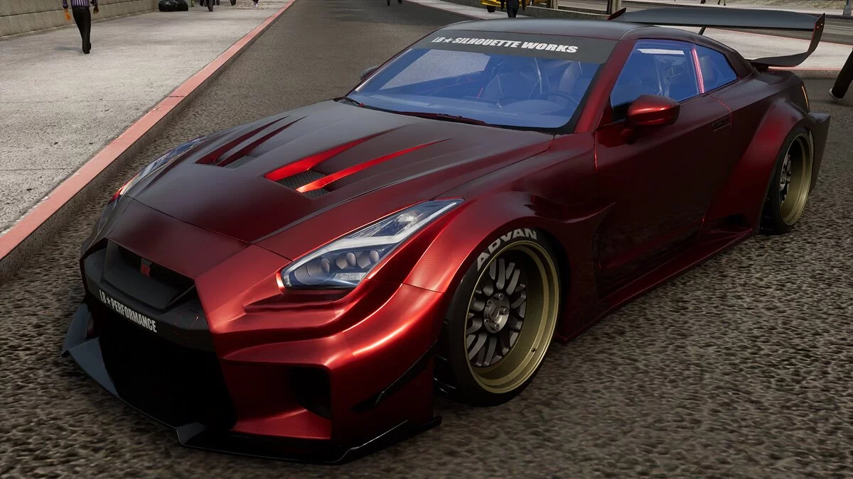 Nissan GTR35 变色版本 / GTA San Andreas: The Definitive Edition