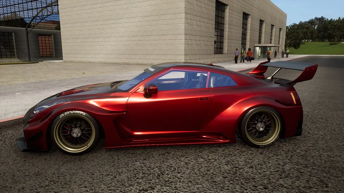 Nissan GTR35 变色版本 / GTA San Andreas: The Definitive Edition