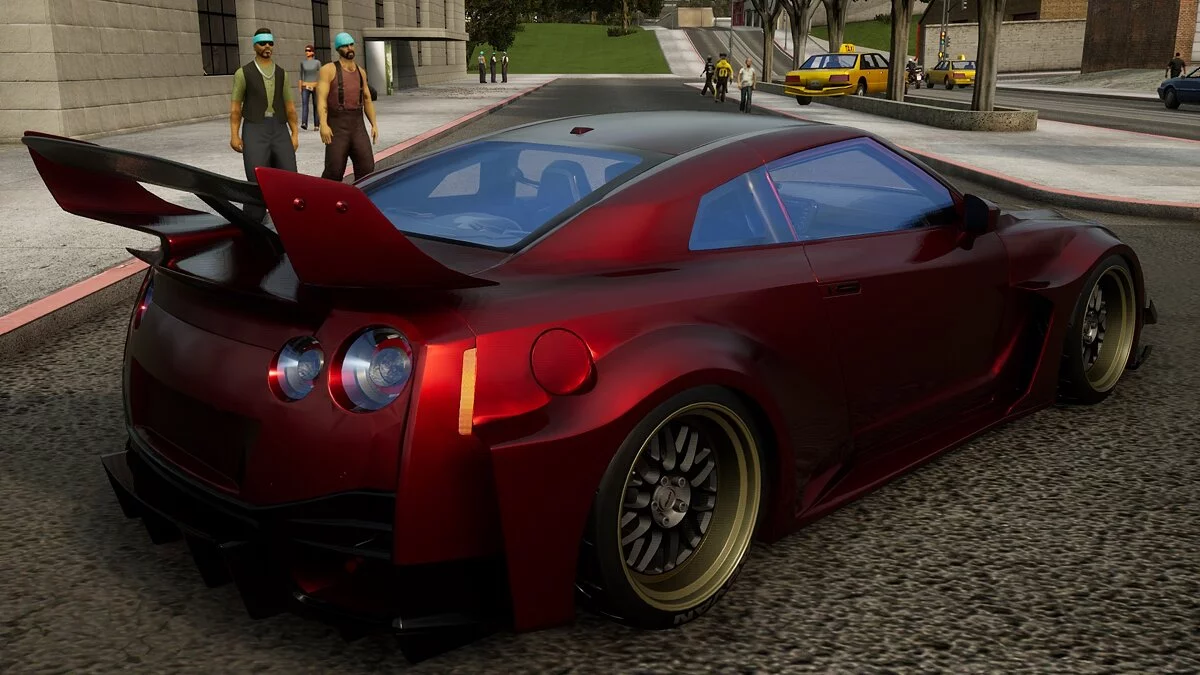 Nissan GTR35 变色版本 / GTA San Andreas: The Definitive Edition
