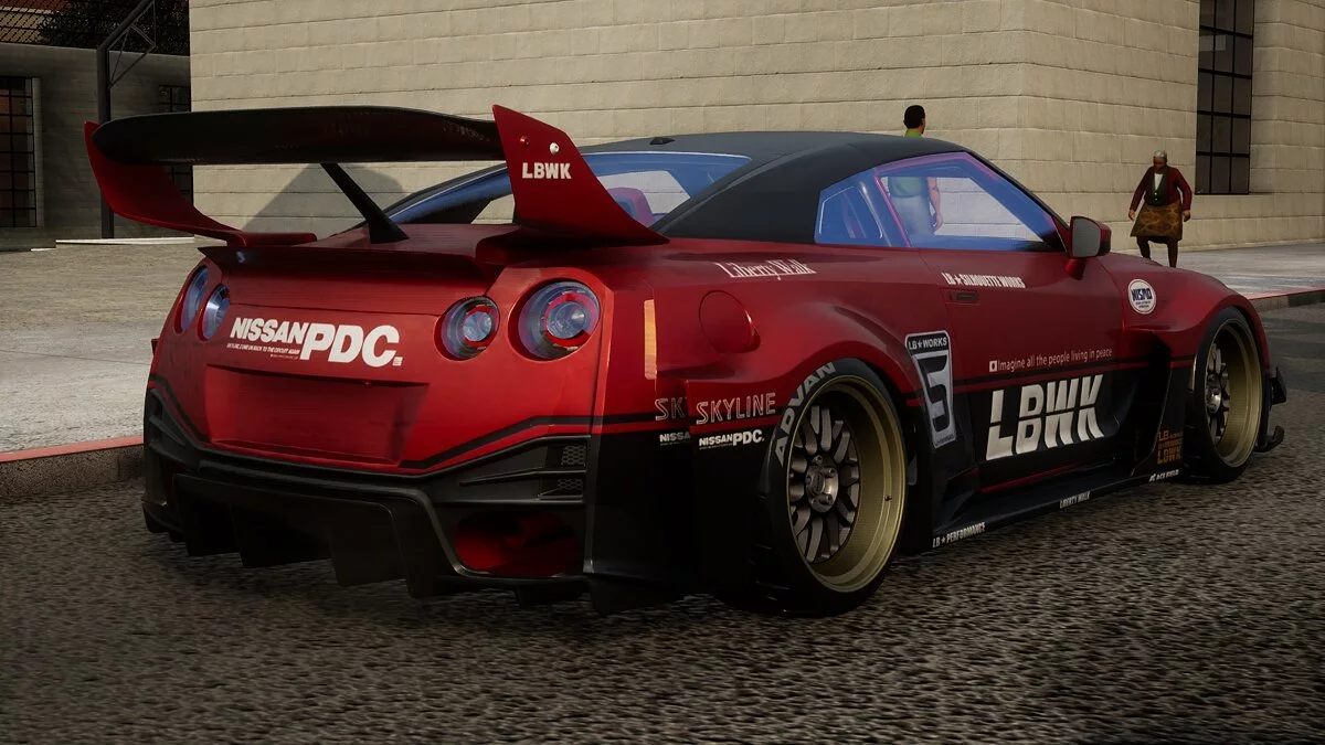 Nissan GTR35 / GTA San Andreas: The Definitive Edition