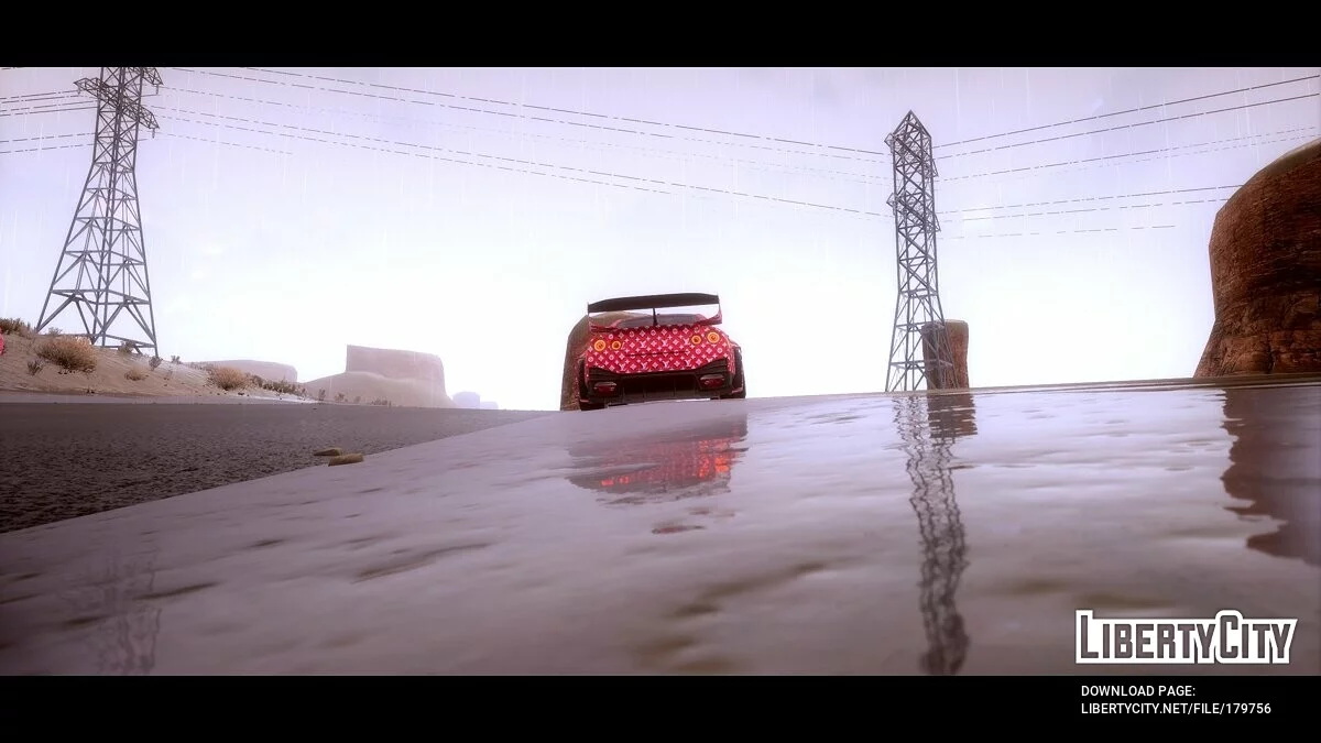 Nissan GT-R R35 Supreme X Louis Vuitton / GTA San Andreas: The Definitive Edition