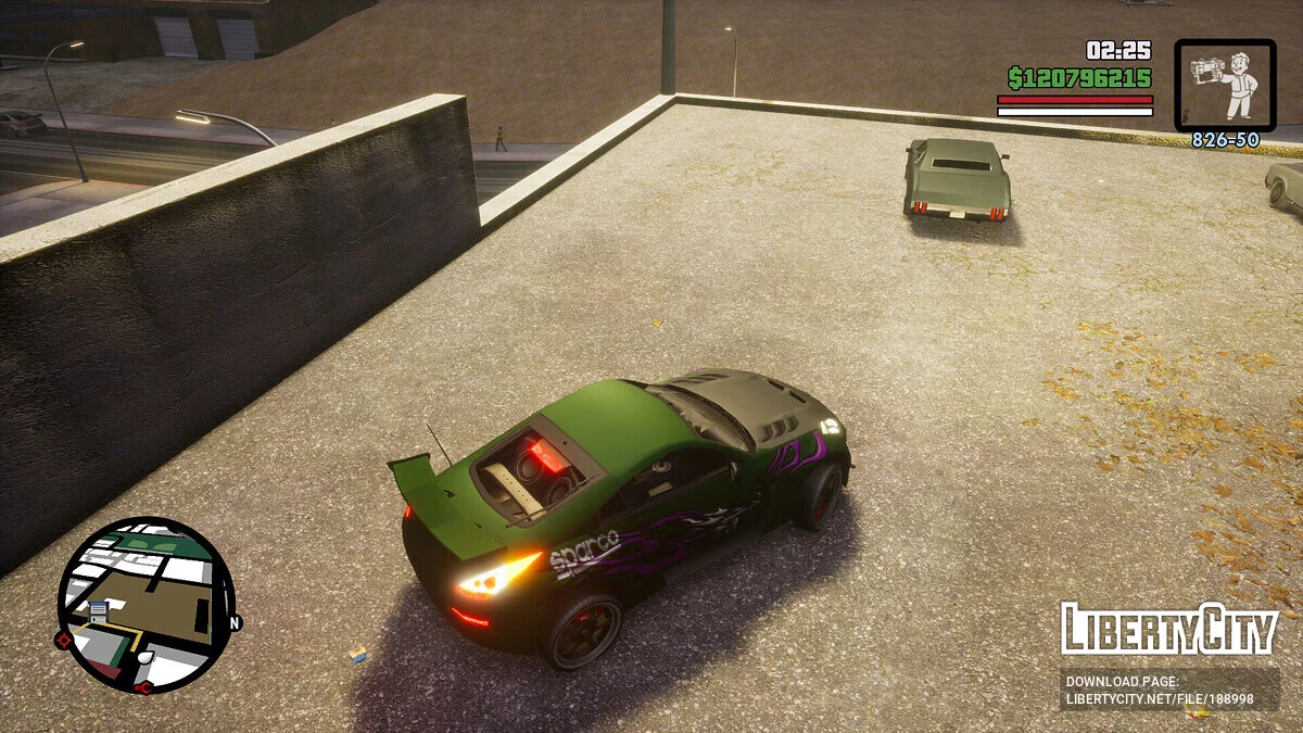 Nissan 350Z из Need For Speed: Underground 2 (OLD) / GTA San Andreas: The Definitive Edition