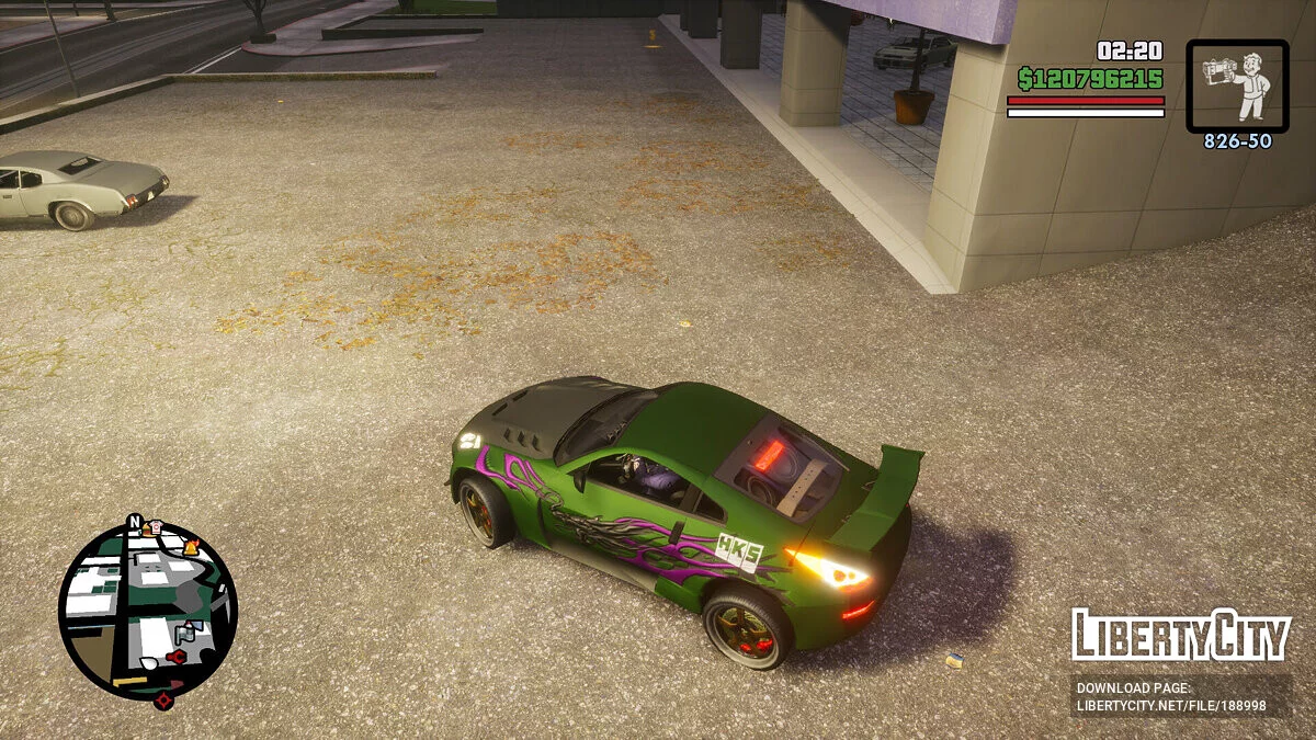 Nissan 350Z из Need For Speed: Underground 2 (OLD) / GTA San Andreas: The Definitive Edition