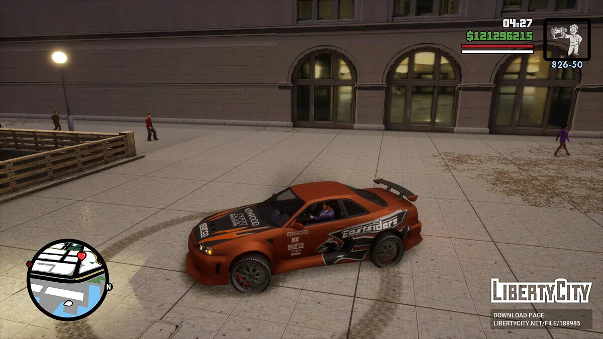 Nissan Skyline R32 из Need For Speed: Underground 1 (OLD) / GTA San Andreas: The Definitive Edition