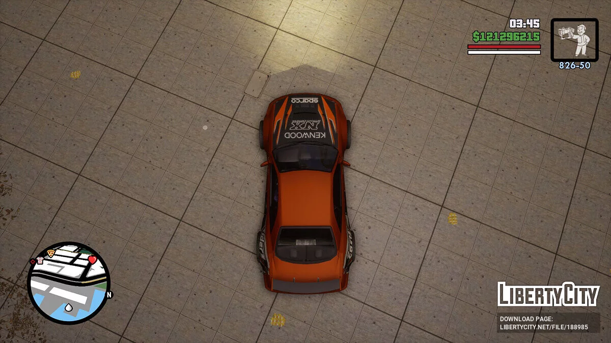 Nissan Skyline R32 из Need For Speed: Underground 1 (OLD) / GTA San Andreas: The Definitive Edition