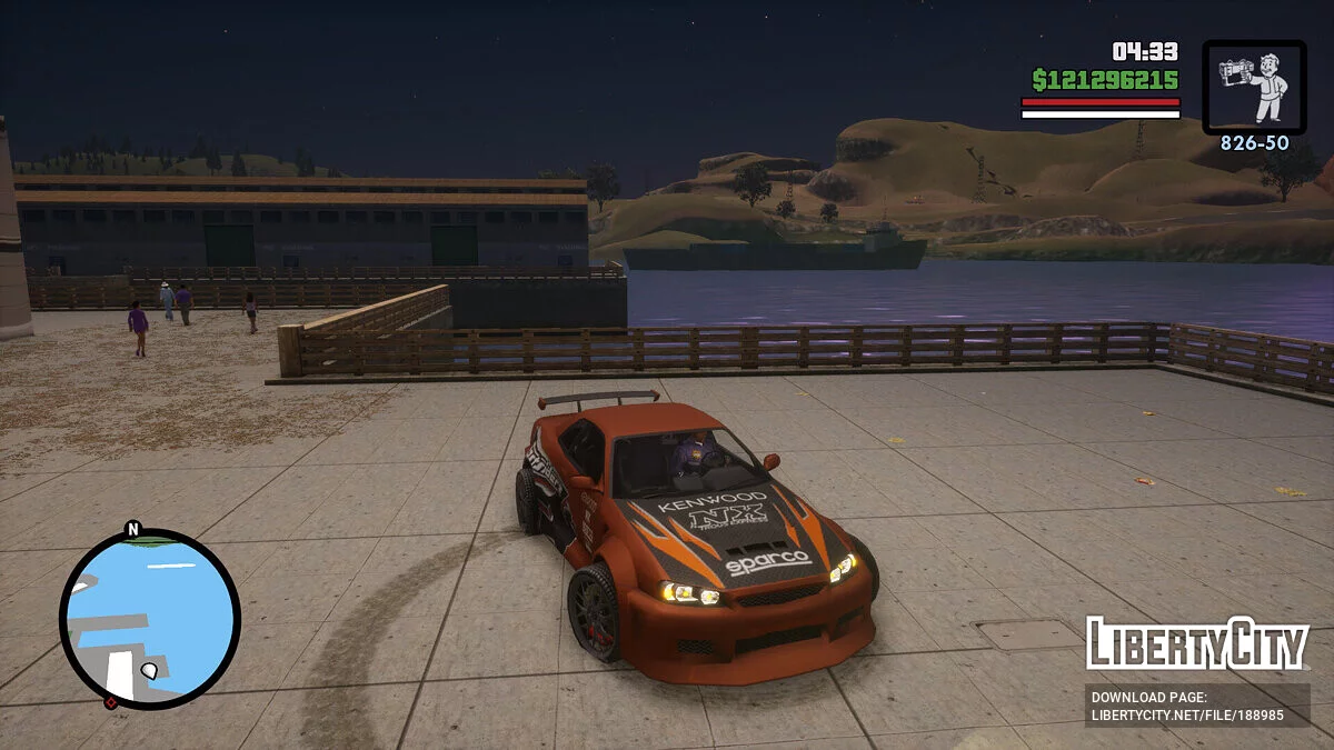 Nissan Skyline R32 из Need For Speed: Underground 1 (OLD) / GTA San Andreas: The Definitive Edition