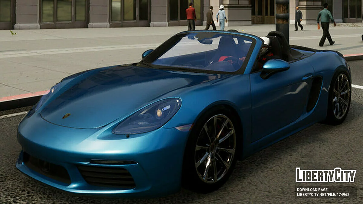 Porsche Boxster 718 / GTA San Andreas: The Definitive Edition