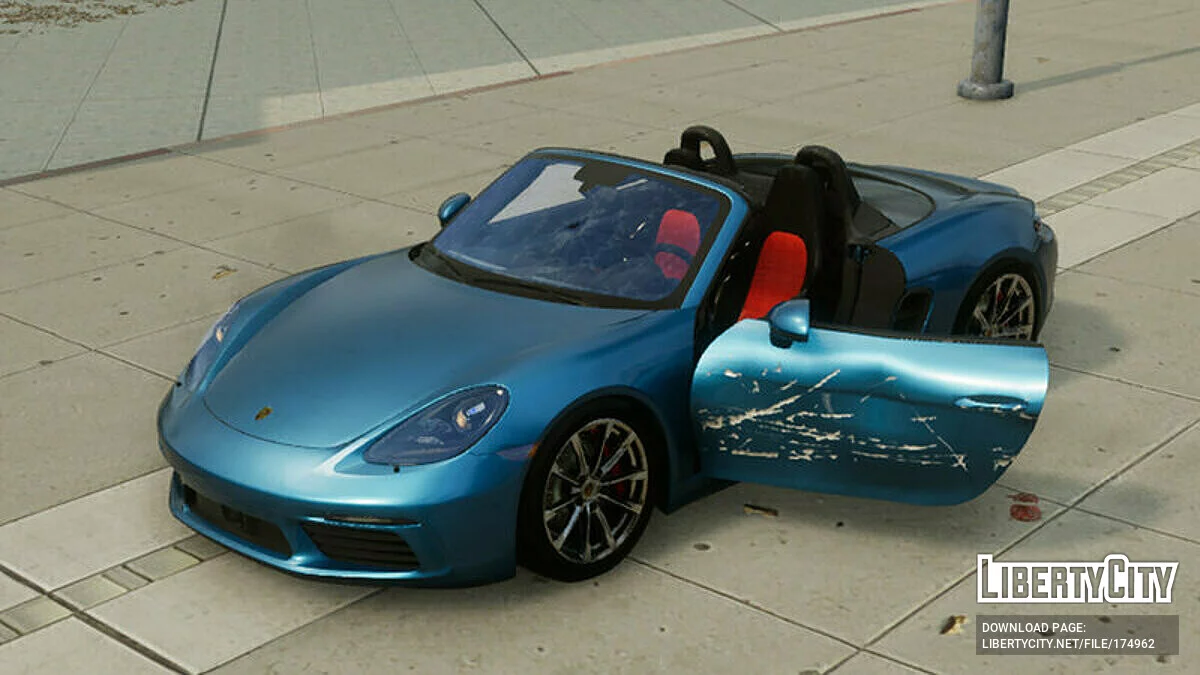 Porsche Boxster 718 / GTA San Andreas: The Definitive Edition