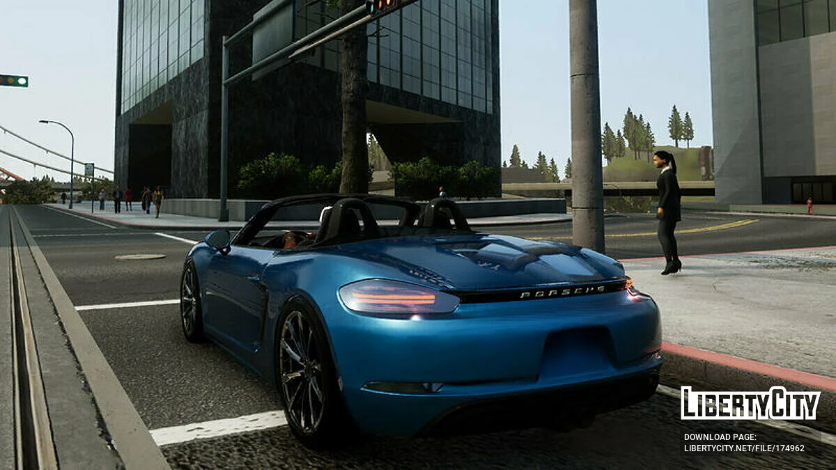 Porsche Boxster 718 / GTA San Andreas: The Definitive Edition