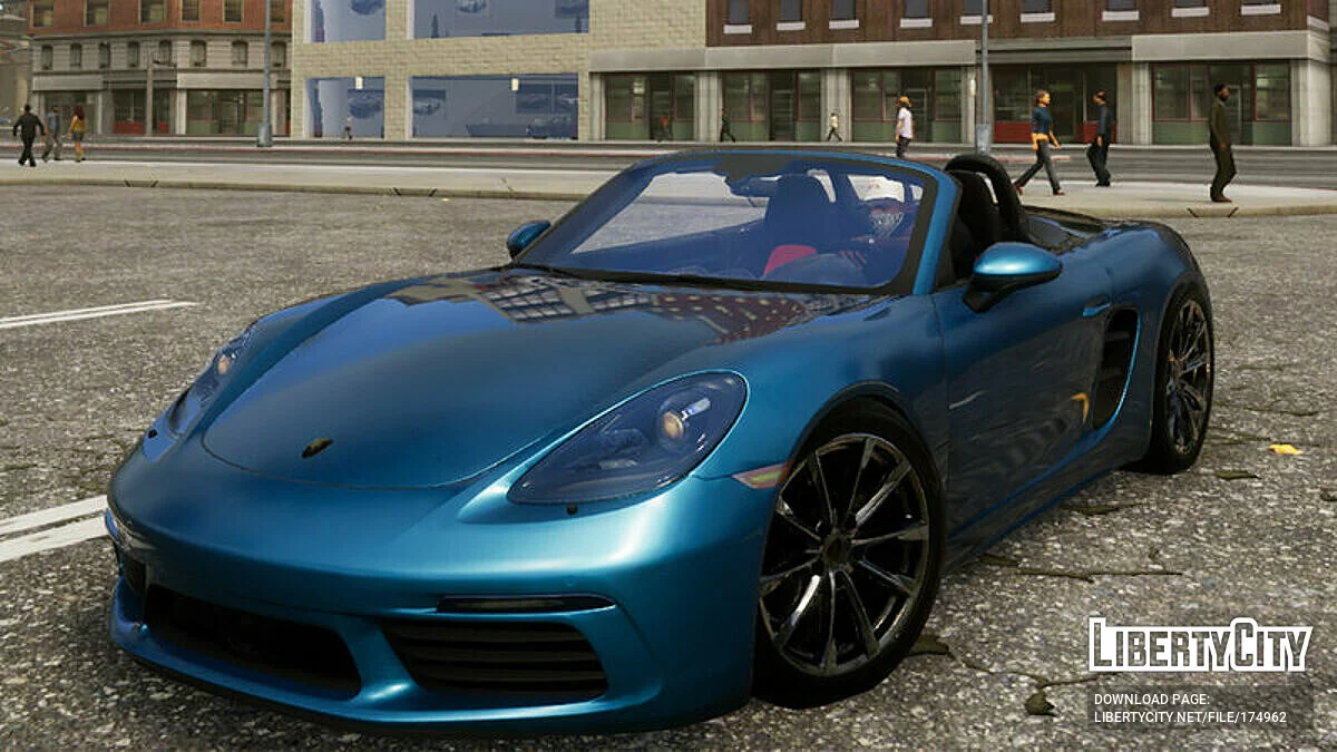 Porsche Boxster 718 / GTA San Andreas: The Definitive Edition