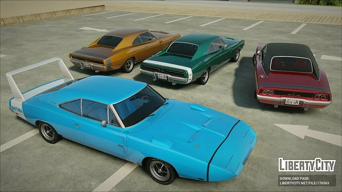 1969-1970 Dodge Charger R/T / GTA San Andreas