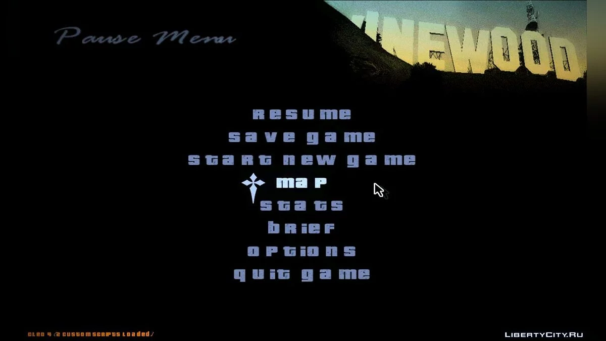 Vice City fonts / GTA San Andreas