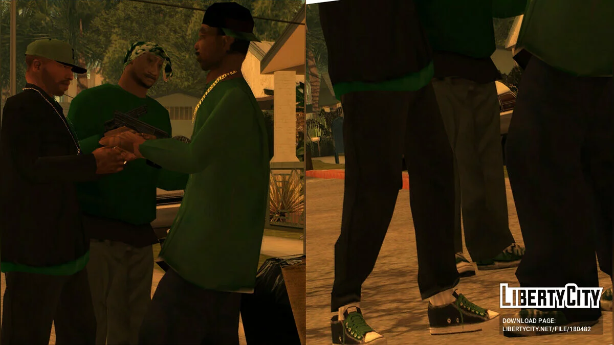 Low-Top Chuck Taylor / GTA San Andreas