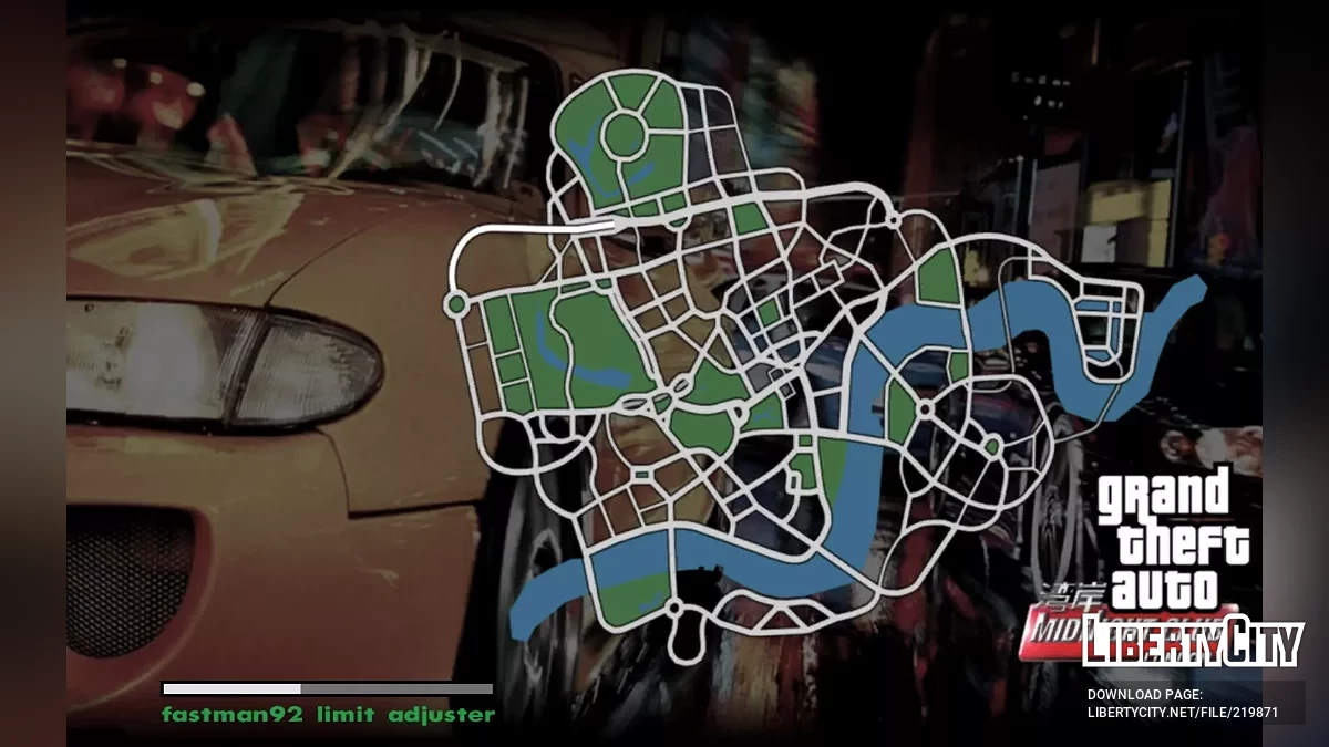 Grand Theft Auto - Midnight Club London / GTA San Andreas