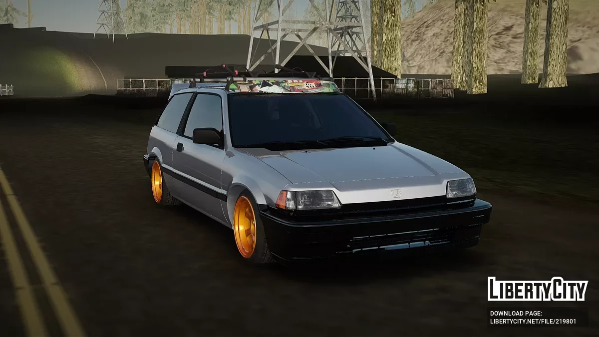 Honda Civic Si 1986 / GTA San Andreas