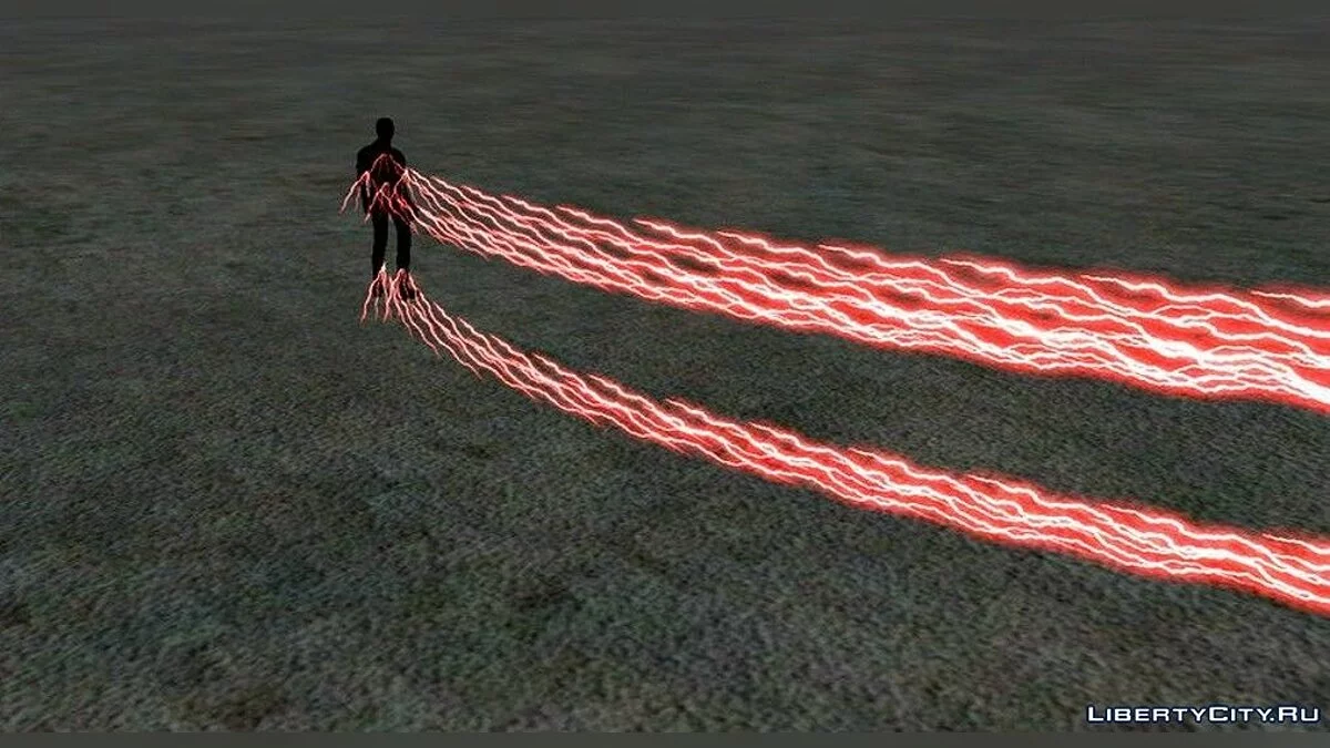 Мод на суперспособности Флэша / GTA San Andreas (iOS, Android)