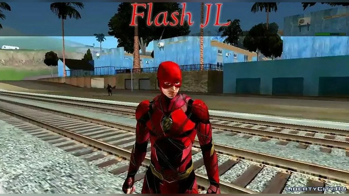 Мод на суперспособности Флэша / GTA San Andreas (iOS, Android)