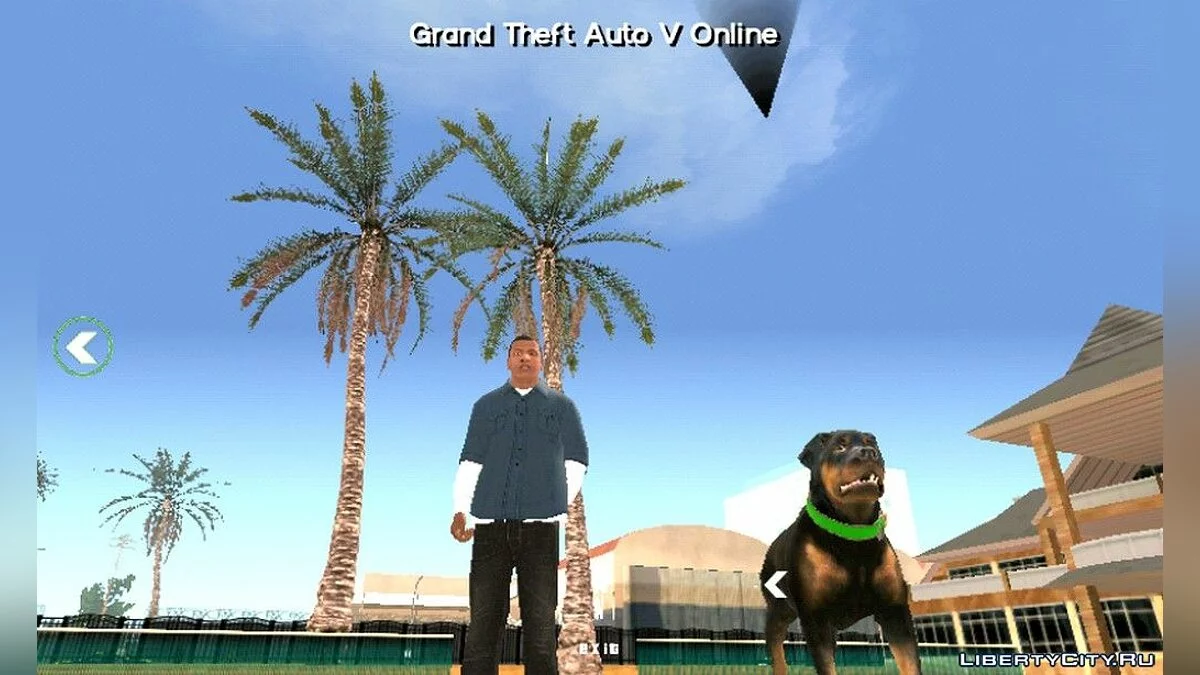 Мод на Чопа - собаку Франклина / GTA San Andreas (iOS, Android)